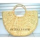 straw beach bag from bali